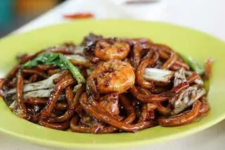 Hình ảnh Mì tương đen hải sản