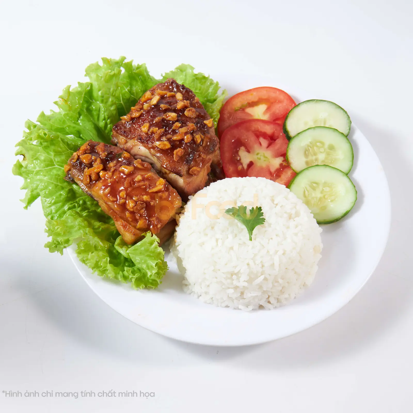 Hình ảnh Cơm Gà Mắm Tỏi