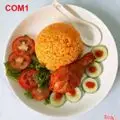 Hình ảnh Cơm gà xối mỡ