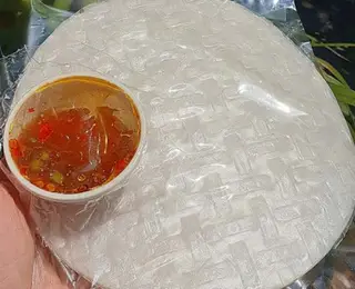 Hình ảnh Bánh tráng chấm