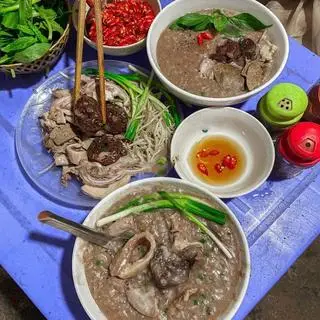 Hình ảnh Đĩa lòng 2 người ăn - cháo