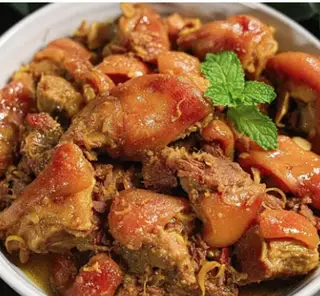 Hình ảnh Giò heo nấu giả cầy 1kg