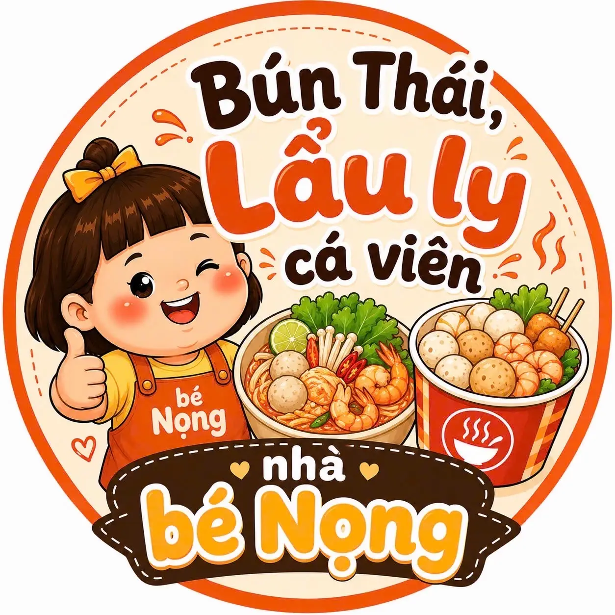Hình ảnh Bún Thái, Lẩu Ly & Cá Viên Nhà Bé Nọng - Hoàng Xuân Nhị