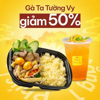 Hình ảnh Combo Cơm Gà Đặc Biệt (Gà+Lòng Gà) + 1 nước mơ