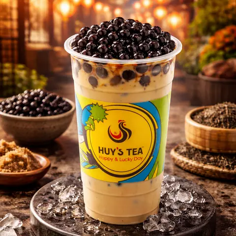 Hình ảnh Trà Sữa Trân Châu Đường Đen