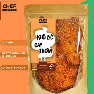 Hình ảnh Khô bò nguyên miếng lớn cay ngon đặc biệt