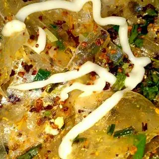 Hình ảnh Bánh tráng sate trứng