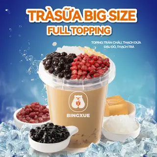 Hình ảnh Mua Trà Sữa Big Size Full Topping Tặng Trà Matcha