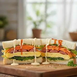 Hình ảnh Sandwich cuộn