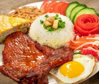 Hình ảnh Cơm tấm sườn - bì - chả - trứng