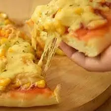 Hình ảnh Pizza chà bông phô mai 16cm