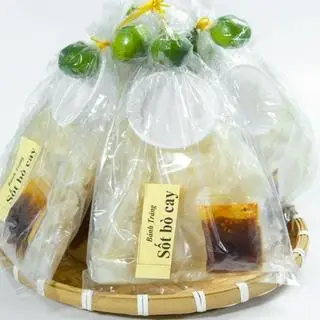 Hình ảnh Bánh tráng muối bò tắc