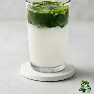 Hình ảnh Iced matcha latte - size L