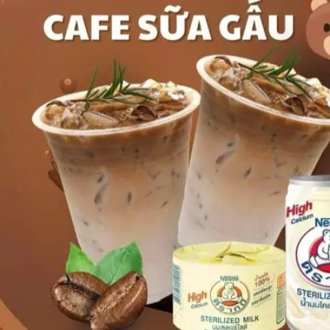 Hình ảnh Matcha Latte - Cà Phê Sữa Gấu VyVy - Bia Truyền Thống