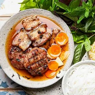 Hình ảnh Bún chả thịt băm