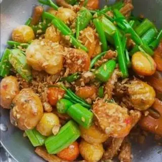 Hình ảnh Combo thập cẩm 8 món sốt mắm tỏi