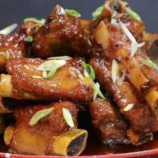 Hình ảnh Cơm sườn non kho