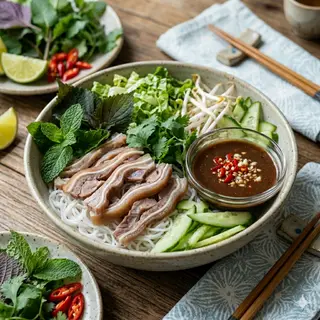Hình ảnh Bún mắm nêm