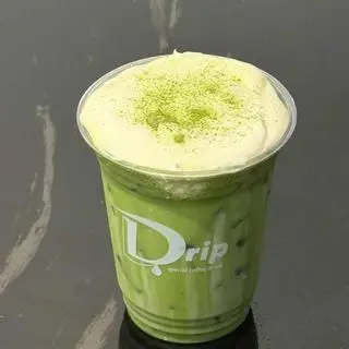 Hình ảnh Matcha latte kem muối