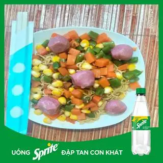 Hình ảnh Mì trộn hồ lô nhiều mì - 1 pepsi hoặc nước khác