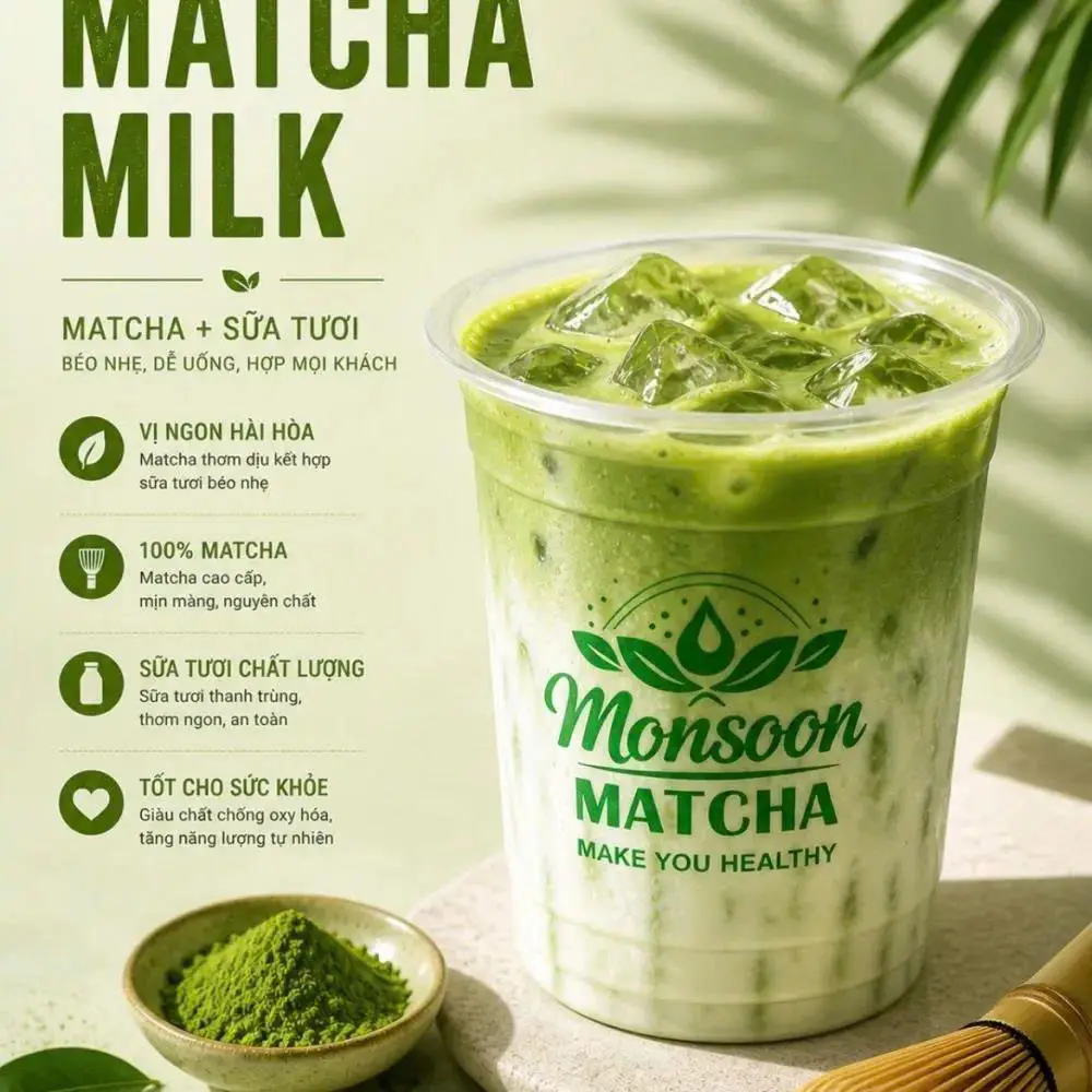 Hình ảnh Monsoon - Matcha, Coldwisk & Houjicha - Phạm Hồng Thái