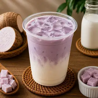 Hình ảnh Khoai môn latte