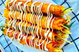 Hình ảnh Bánh tráng cuộn