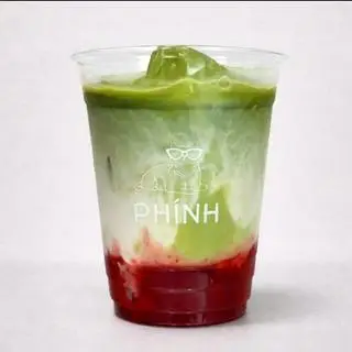 Hình ảnh Strawberry matcha latte