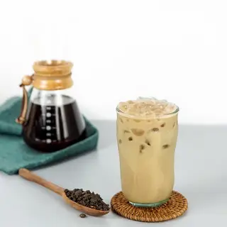 Hình ảnh Trà olong tứ quý sữa
