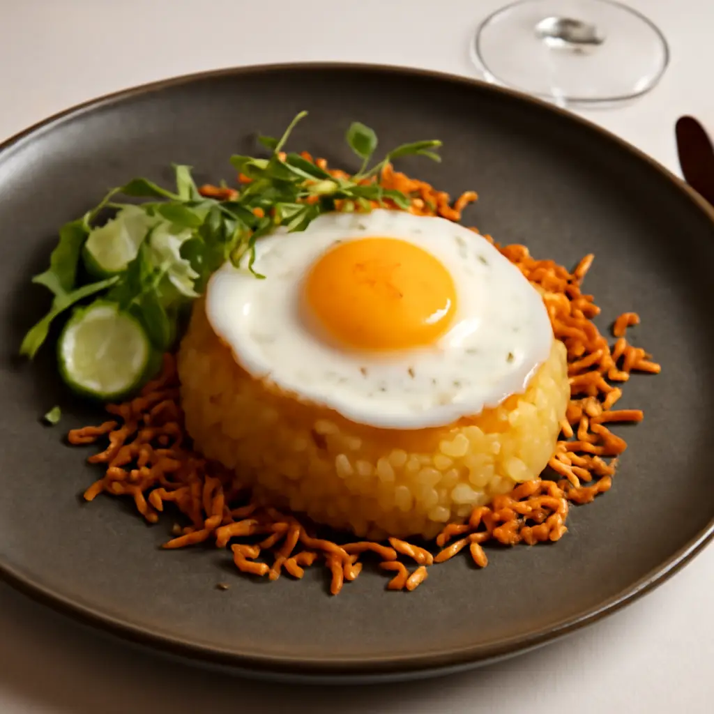 Hình ảnh Xôi trứng ốp pate