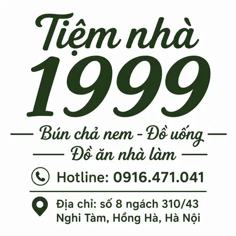 Hình ảnh Tiệm Nhà 1999 - Bún Chả Nem & Đồ Uống - Nghi Tàm