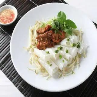 Hình ảnh Bánh ướt thịt nướng
