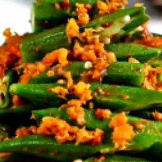 Hình ảnh Đậu bắp nướng phần nhỏ