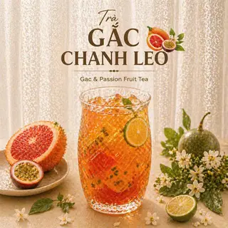Hình ảnh Trà gấc chanh leo