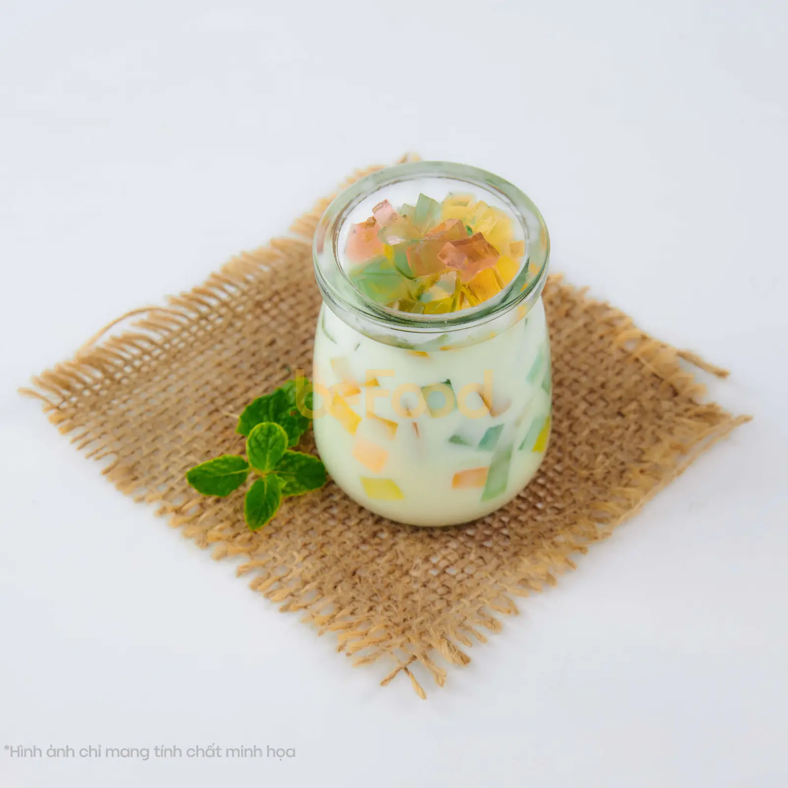 Hình ảnh Sữa chua thạch cốc 700ml