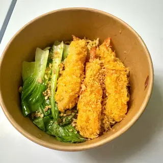 Hình ảnh Mì Indo tôm tempura chiên xù