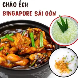 Hình ảnh Ếch Singapore 2 con + Cháo lá dứa 
