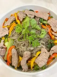 Hình ảnh Miến xào bò