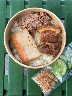 Hình ảnh Xôi thịt chả pate