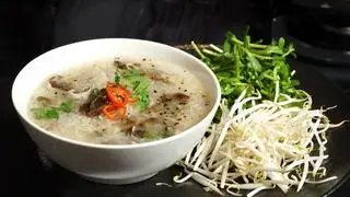 Hình ảnh Cháo nấm chay