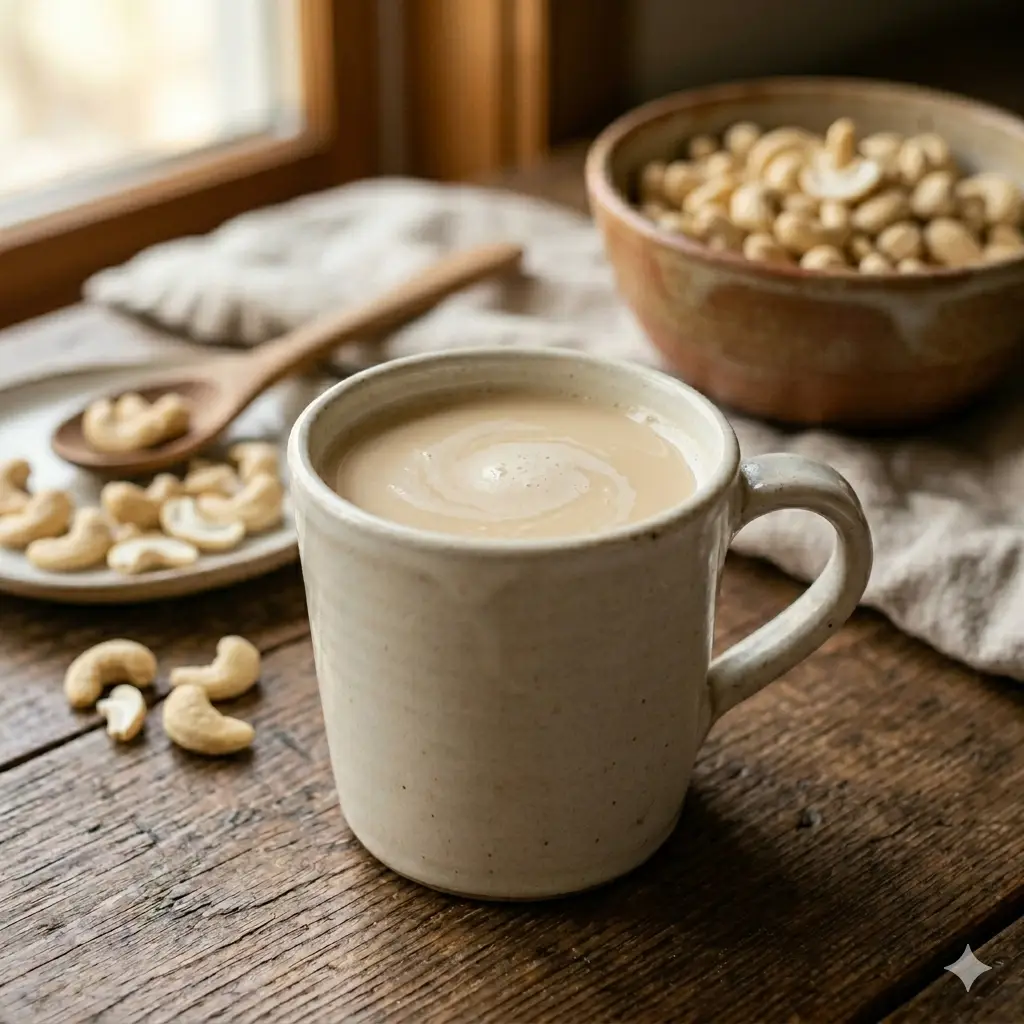 Hình ảnh Sữa hạt điều cacao