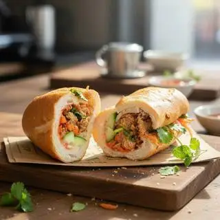 Hình ảnh Sườn bì chà bông pate chay