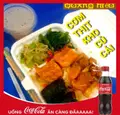 Hình ảnh Cơm Thịt Kho Củ Cải - Coca