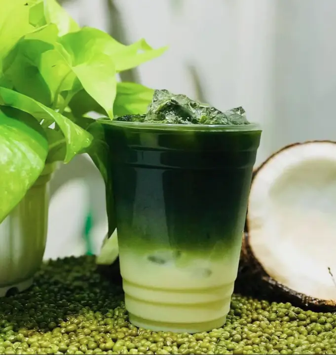 Hình ảnh Rau má sữa đậu xanh