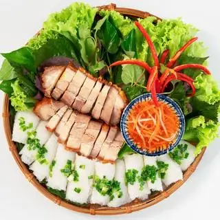 Hình ảnh Bánh hỏi heo quay