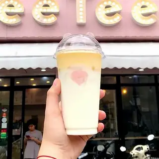 Hình ảnh Sữa tươi kem trứng brulee