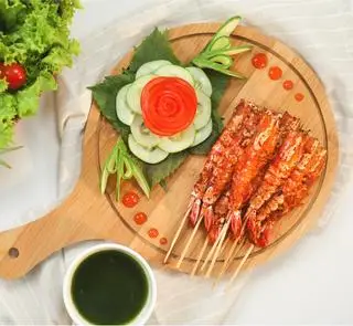 Hình ảnh Tôm nướng - 8 con