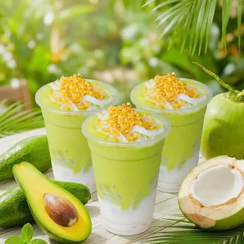 Hình ảnh Bơ Già Dừa Non Nhà Vani - Hiệp Bình