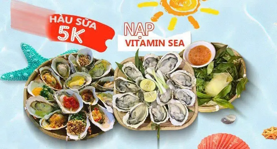 Hình ảnh  Hàu Nướng Út Báo - 15 Vị Sốt 5k - Lãnh Binh Thăng