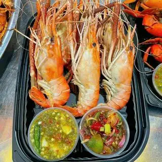 Hình ảnh Tôm càng sốt Thái xanh